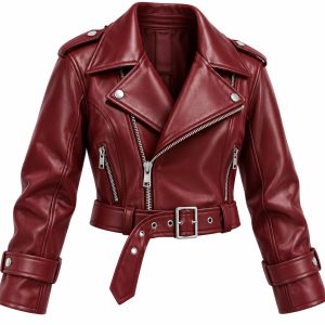 Leather Girls Jacket