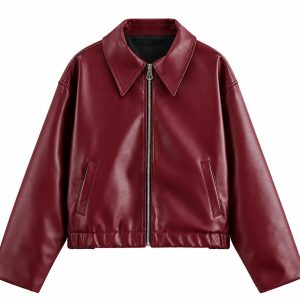 Leather Girls Jacket