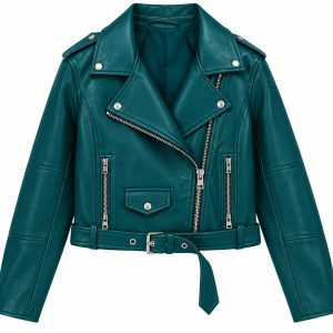 Leather Girls Jacket