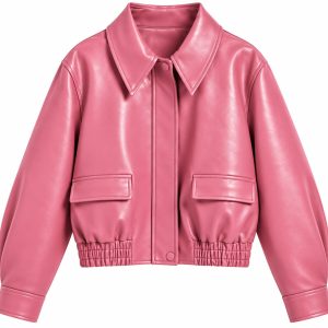 Leather Girls Jacket