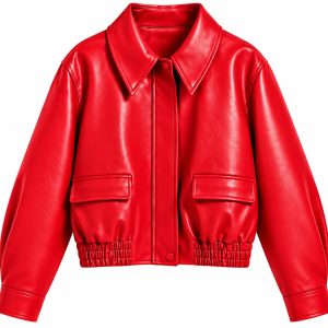 Leather Girls Jacket