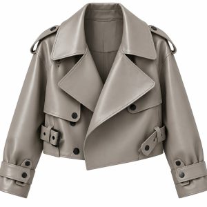 Leather Girls Jacket