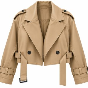 Leather Girls Jacket